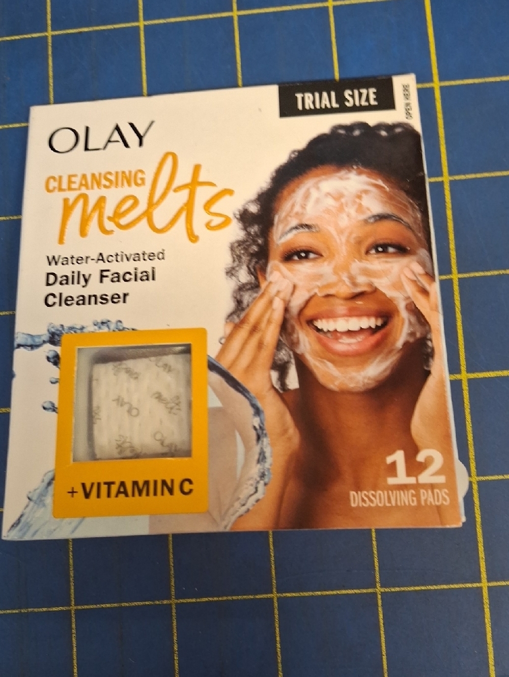 Olay Cleansing 12 ct Melts Water-Activated Daily Facial Cleanser 3 In 1 New